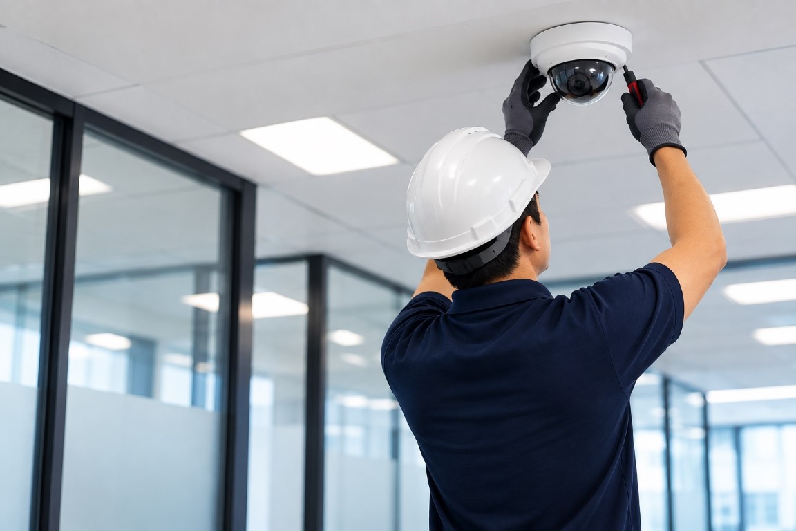 Commercial CCTV and Office Security System