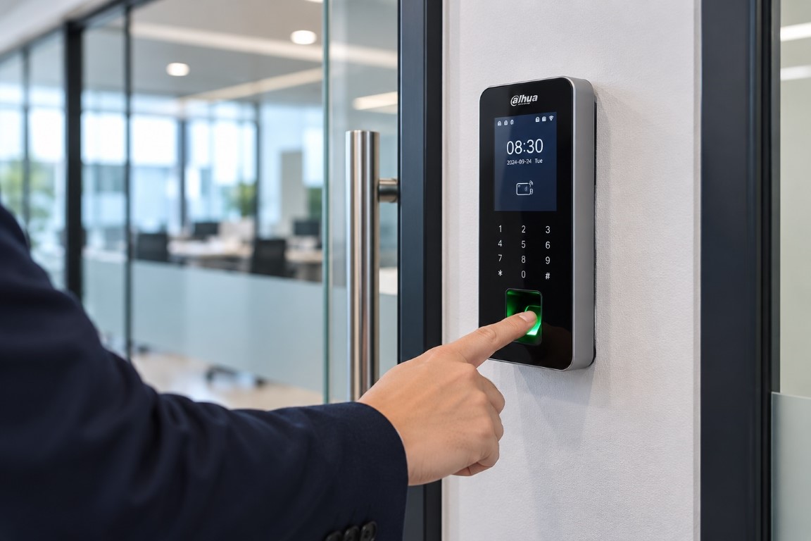 Biometric Door Access and PABX Setup
